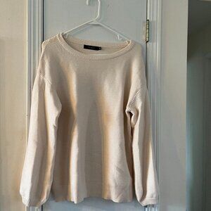 Cream Zesica Crewneck